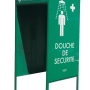 Accessoires douches et lave-yeux