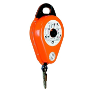 Antichute acier � rappel automatique - longe sangle - EN 360