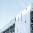 B�che imperm�able d'�chafaudage et ravalement 2,60x20m