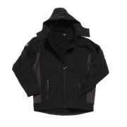 Blouson softshell noir-gris Workzone