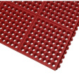 Dalles agroalimentraire anti-fatigue milieu sec/humide  Cushion Ease Red - 550RD