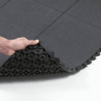 Dalles caoutchouc modulables, anti-fatigue, milieu sec 556 Cushion Ease Solid