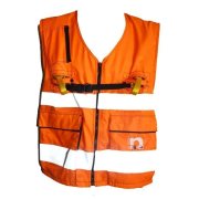 Gilet de travail haute visibilit� pour harnais - EN 471/94