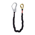 Longe de liaison amortisseur de chute gaine �lastique Shockyard Flex - EN 354 - EN 355