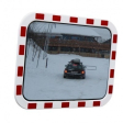 Miroir routier anti-bu�e chauffant 90� (polycarbonate incassable)