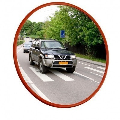 Miroir routier tous usages 90� (acrylique antichoc)