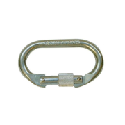Mousqueton aluminium asym�trique � vis