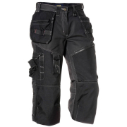 Pantalon de travail pirate 3/4 - 1501 X1500 Noir - Blaklader