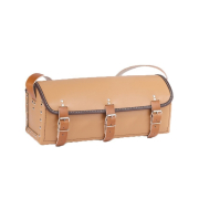 Sac � outils en cro�te de cuir bovin - montage riv�