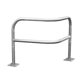Arceau d'angle renforcé sur platines - Galvanisé Arceau d'angle renforcé sur platines - Galvanisé