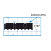 Bordures pour tapis Worksafe 477 image 1 Bordures pour tapis Worksafe 477 image 1