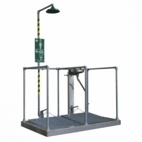 Cabine douche et lave-yeux basses températures Cabine douche et lave-yeux basses températures