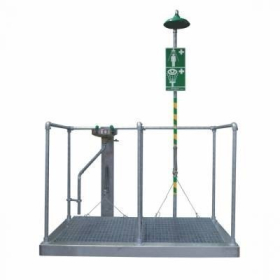 Cabine douche et lave-yeux Cabine douche et lave-yeux