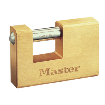 Cadenas de sécurité laiton massif 607EURD-608EURD - Master Lock
