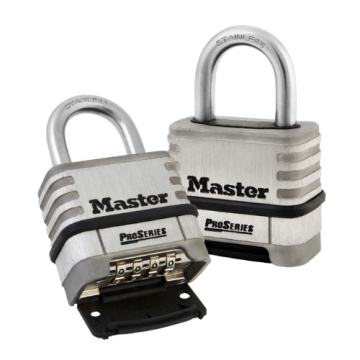 Cadenas de sécurité tout inox à combinaison 1174D - Master Lock