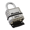 Cadenas de sécurité tout inox à combinaison 1174D - Master Lock image 3