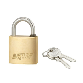 Cadenas de sûreté marine laiton Mach 3 - Thirard Cadenas de sûreté marine laiton Mach 3 - Thirard