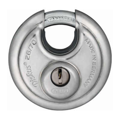 Cadenas disque haute s&eacute;curit&eacute; inox 26 - Abus