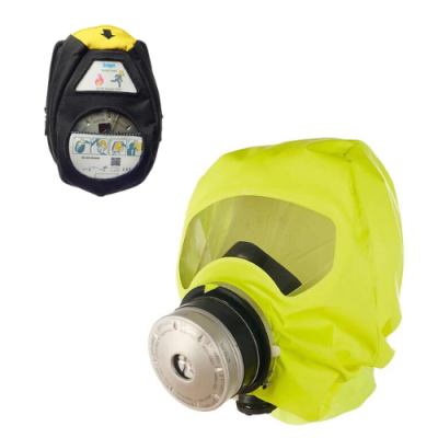 Cagoule d &eacute;vacuation d urgence Dr&auml;ger Parat 5500 - Filtre CO P2