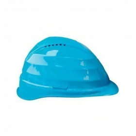 Casque chantier - PE - Coiffe textile 4 points Casque chantier - PE - Coiffe textile 4 points
