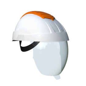 Casque électricien avec visière intégrée - 10000V Casque électricien avec visière intégrée - 10000V