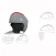 Casque électricien avec visière intégrée - 10000V image 3 Casque électricien avec visière intégrée - 10000V image 3