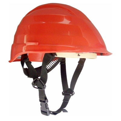 Casque monteur PE -Coiffe textile 4 points -Cr?maillre