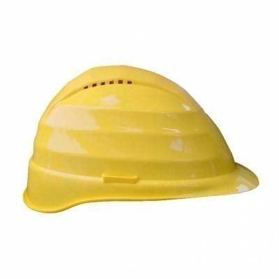 Casque monteur PE -Coiffe textile 4 points -Glissire