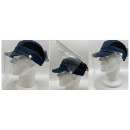 Casquette avec ecran facial Casquette avec ecran facial