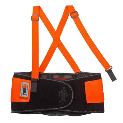 Ceinture de soutien lombaire haute visibilit&eacute; 100HV Ergodyne - Lot de 6