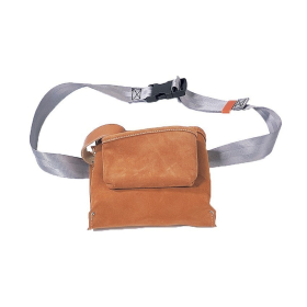 Ceinture porte-outils croûte 2 compartiments - ceinture intégrée Ceinture porte-outils croûte 2 compartiments - ceinture intégrée
