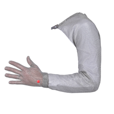 Gant boucherie 5 doigts &eacute;paule inox