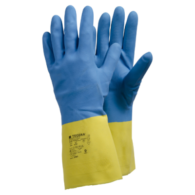 Gant de protection chimique en latex Tegera 230 Ejendals