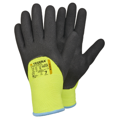 Gant hiver haute visibilit&eacute; pour gros oeuvre Tegera 683 Ejendals