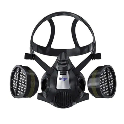 Kit Demi-Masque Dr&auml;ger X-plore 3300 - Filtres ABEK1 Hg P3