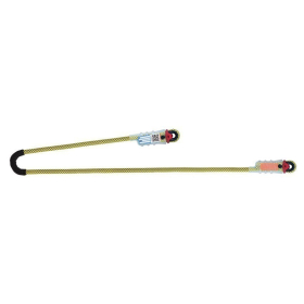 Longe ajustable en corde dynamique BEAL Dynapro 8 - EN354 Longe ajustable en corde dynamique BEAL Dynapro 8 - EN354