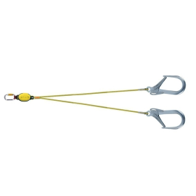 Longe en Y avec absorbeur d'énergie BEAL Dynapro Air V Hook - EN355, EN362 Longe en Y avec absorbeur d'énergie BEAL Dynapro Air V Hook - EN355, EN362