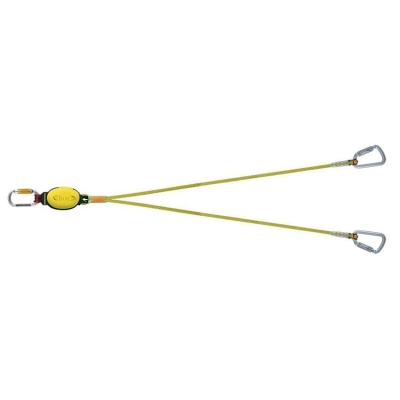 Longe en Y avec absorbeur d'?nergie BEAL Dynapro Air V Lifeline - EN355, EN362