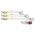 Longe simple avec absorbeur d'énergie BEAL Dynapro Air Hook - EN355, EN362 image 1 Longe simple avec absorbeur d'énergie BEAL Dynapro Air Hook - EN355, EN362 image 1