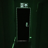 Marquage de porte à flèches photoluminescent en rouleau image 3
