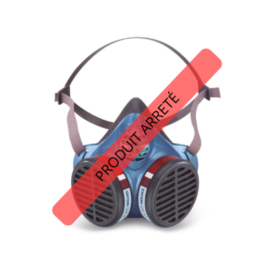 Masque anti gaz et vapeurs jetable - FFA1P2 R D - 5174
