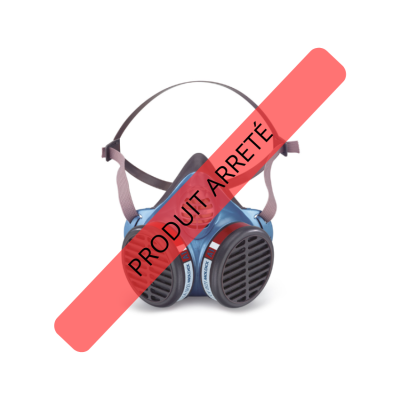 Masque anti gaz et vapeurs jetable - FFA2P3 R D - 5584