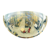Miroir hémisphérique de sécurité 1/4 sphère image 0