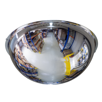 Miroir industriel coupole 360° (acrylique antichoc)