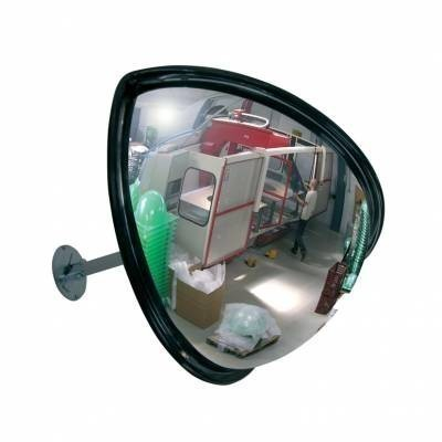 Miroir industriel pour chariots &eacute;l&eacute;vateurs (acrylique antichoc)