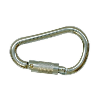 Mousqueton double sécurité aluminium Twist Lock - EN362
