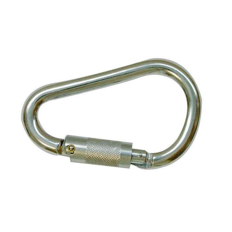 Mousqueton double s&eacute;curit&eacute; aluminium Twist Lock - EN362