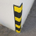 Protection arrondie d'angle en caoutchouc - Jaune / Noir image 1 Protection arrondie d'angle en caoutchouc - Jaune / Noir image 1