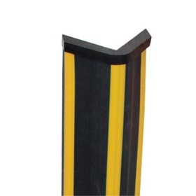 Protection d'angle en caoutchouc sur traverse d'acier Protection d'angle en caoutchouc sur traverse d'acier