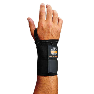 Prot&egrave;ge poignet &agrave; double fermeture scratch 4010 Ergodyne - Lot de 6
